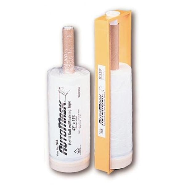 R B L Products R B L Products RB104 Auto Mask Refill 43 in. X 115 Roll & Tape RB104 - main